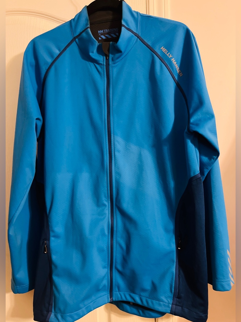 Helly Hansen Men’s Bright Blue Full-Zip Performance Jacket